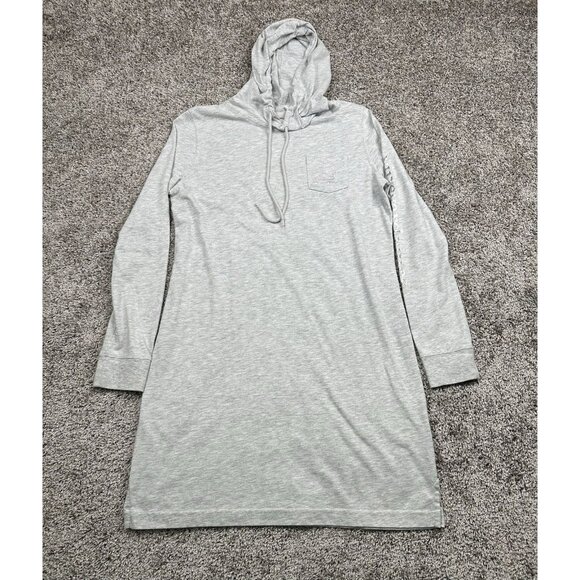 Vineyard Vines Hoodie Small Gray Dress Tunic Lounge Casual Lightweight Beach‎ - Picture 1 of 8